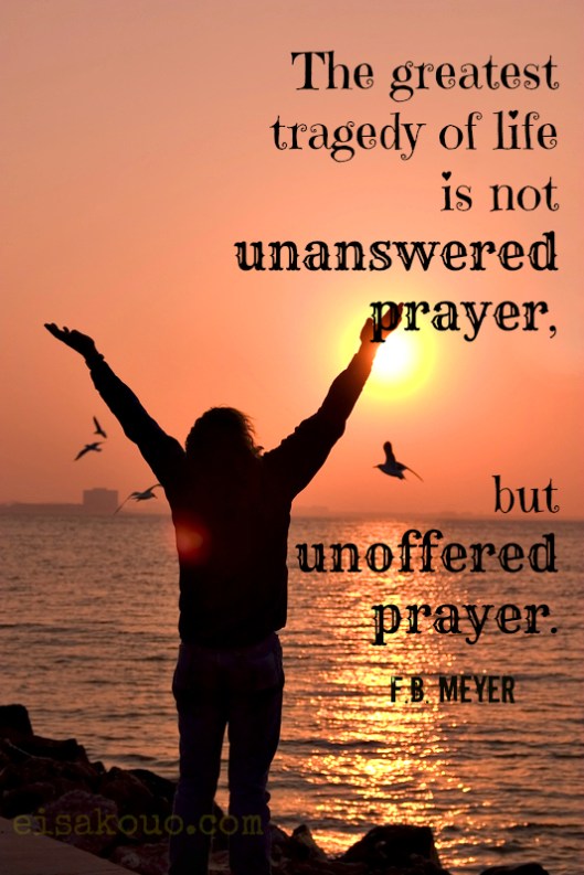 Unoffered prayer