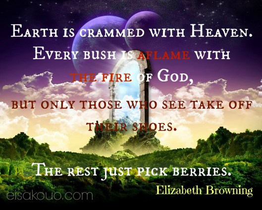 aflame with the fire of God