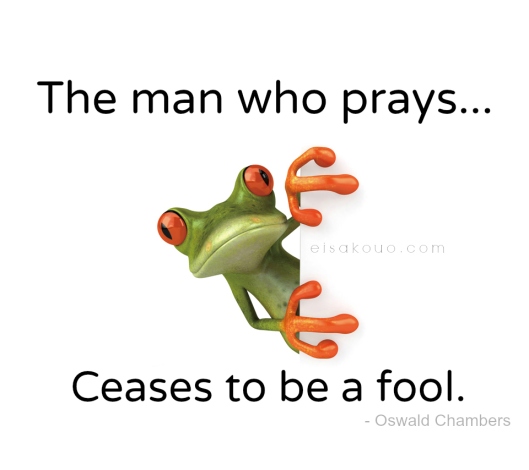 Ceases to pray