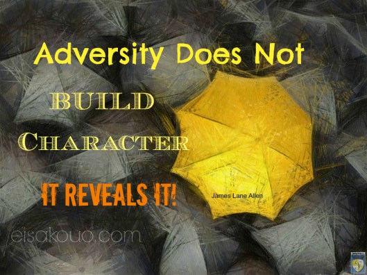 Adversity and Character