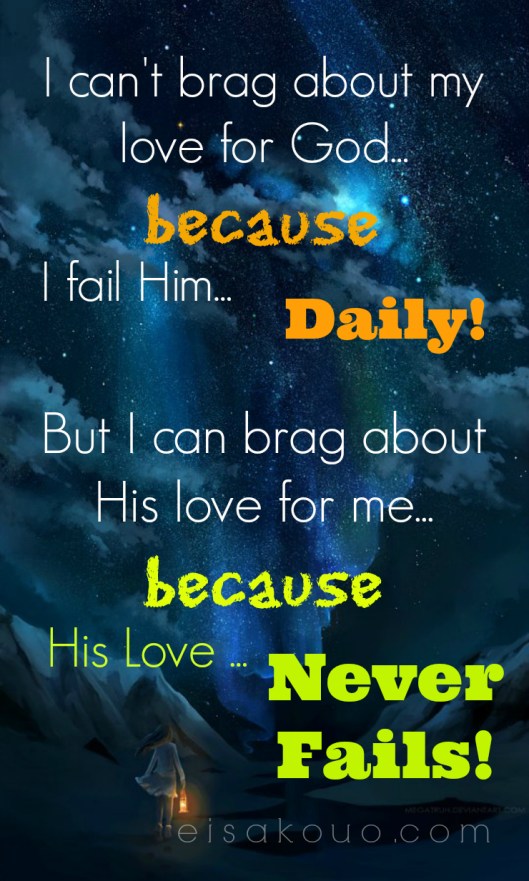 His Love Never Fails